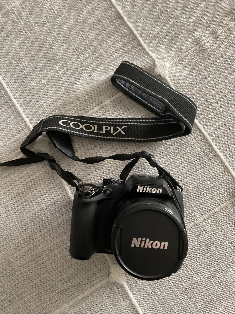 Nikon CoolPix P100 with Black Camera Shoulder Bag with Accessories